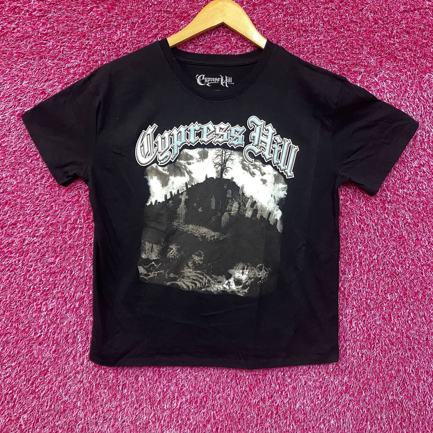 Cypress Hill Black Sunday Album Cover Black T-Shirt Large