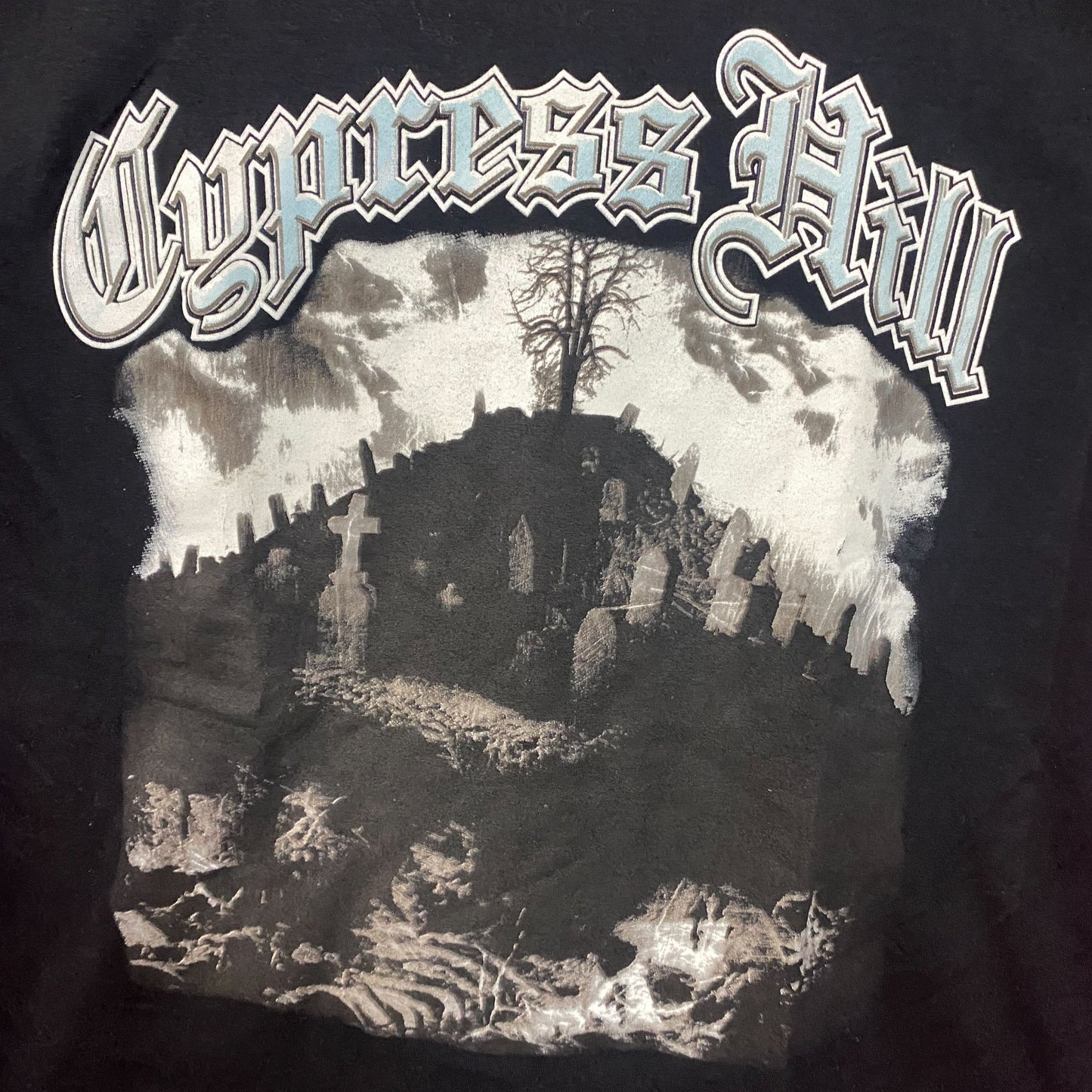 Cypress Hill Black Sunday Album Cover Black T-Shirt Large