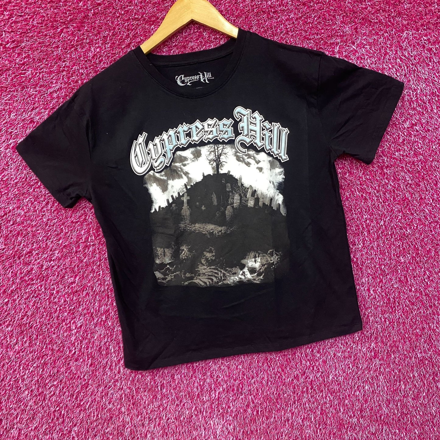 Cypress Hill Black Sunday Album Cover Black T-Shirt Large