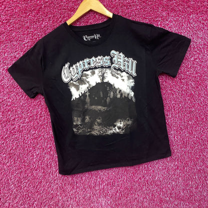 Cypress Hill Black Sunday Album Cover Black T-Shirt Large