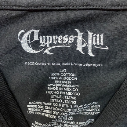 Cypress Hill Black Sunday Album Cover Black T-Shirt Large