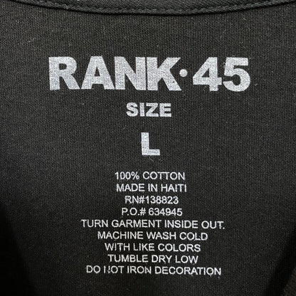 Rank-45 Pay Dirt Rodeo Graphic Design T-Shirt Large.