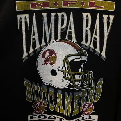Tampa Bay Buccaneers Junk Food Helmet Crew Fleece size XL