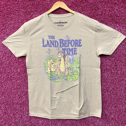 The Land Before Time Little Foot Cartoon Graphic T-Shirt Large
