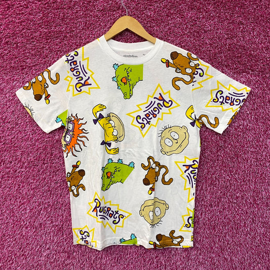 Rugrats Characters All Over Nickelodeon Tshirt size medium
