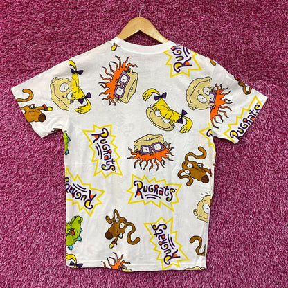 Rugrats Characters All Over Nickelodeon Tshirt size medium