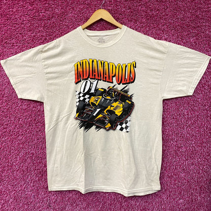 Indianapolis 01 Race Car T-Shirt Size Extra Large
