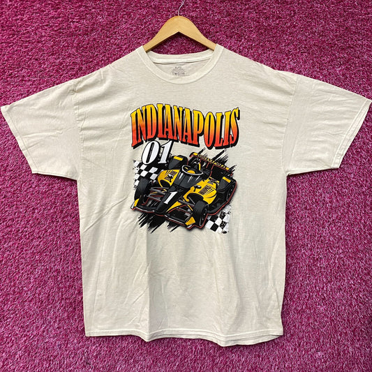 Indianapolis 01 Race Car T-Shirt Size Extra Large