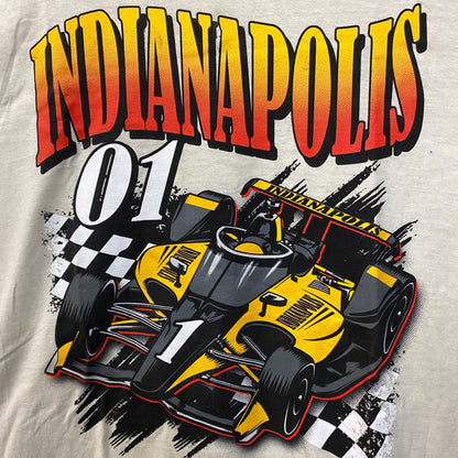 Indianapolis 01 Race Car T-Shirt Size Extra Large