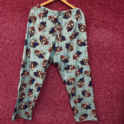 Nintendo Super Mario Bros. 3 Tanooki Suit Pajama Lounge Pants 3XL