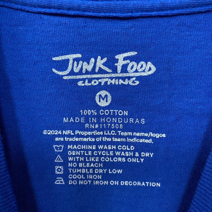 Junk Food NFL Buffalo Bills Blue Logo T-Shirt Medium