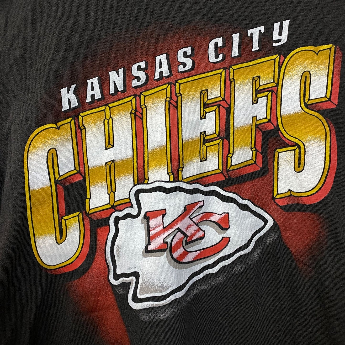 Junk Food Clothing Kansas City Chiefs Women's Graphic T-Shirt Large