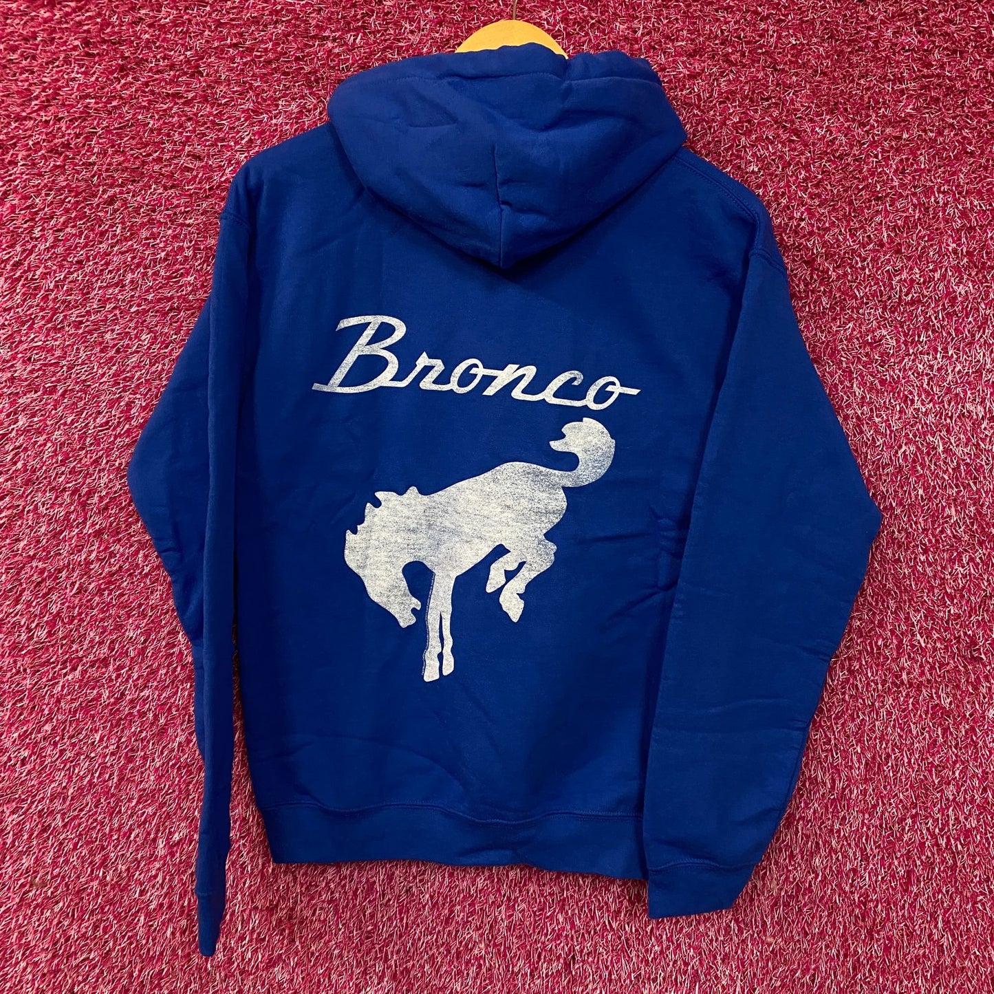 Junk Food Ford Bronco Classic Logo Pullover Hoodie XXS