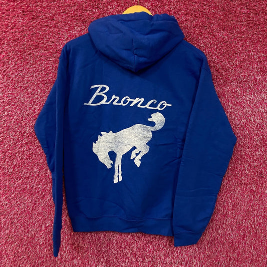Junk Food Ford Bronco Classic Logo Pullover Hoodie XXS