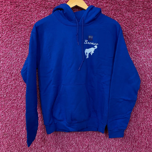 Junk Food Ford Bronco Classic Logo Pullover Hoodie XXS