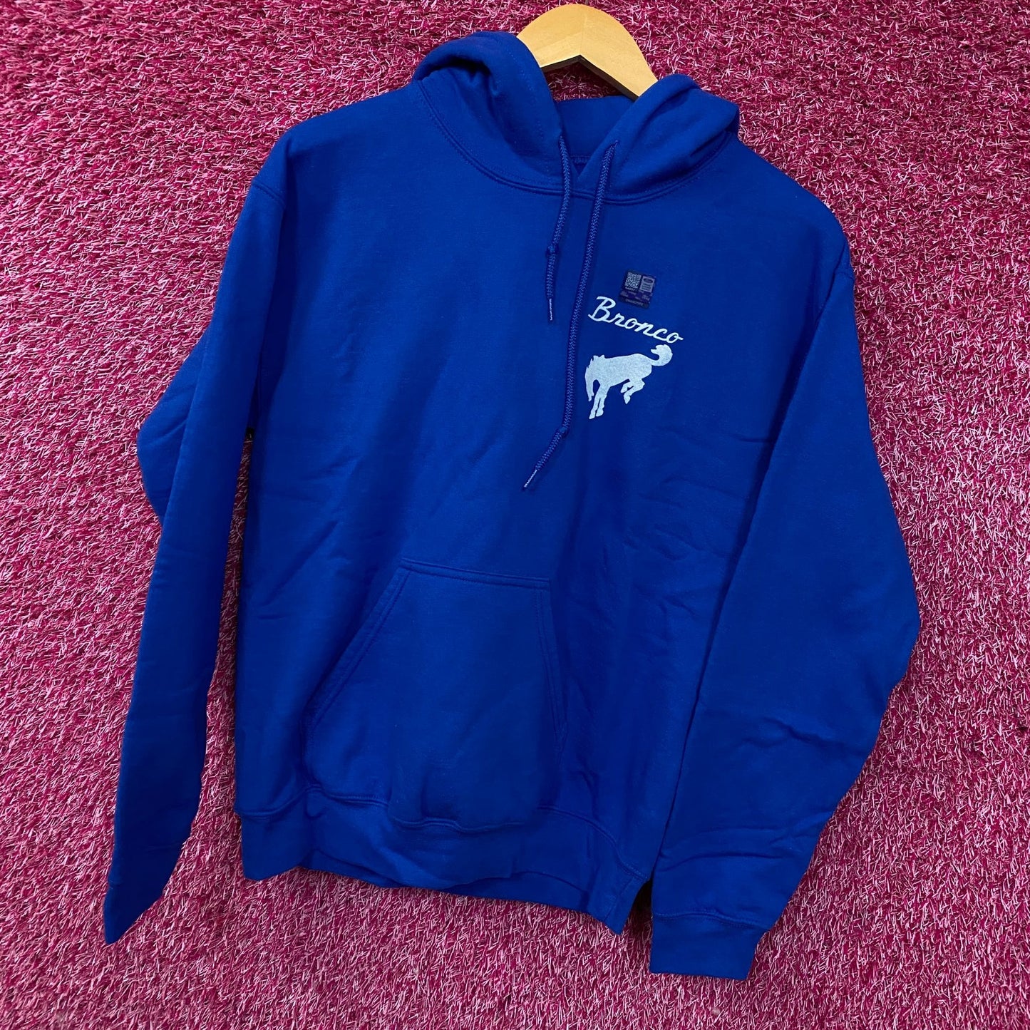 Junk Food Ford Bronco Classic Logo Pullover Hoodie XXS