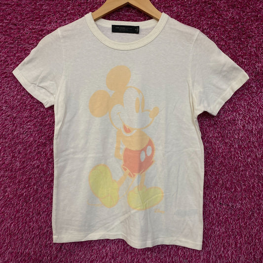 Junk Food Clothing Disney Mickey Mouse Faded Original T-Shirt XS