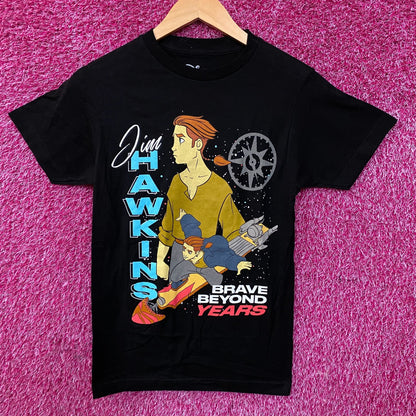 Disney Treasure Planet Jim Hawkins Brave Beyond Years T-Shirt XS