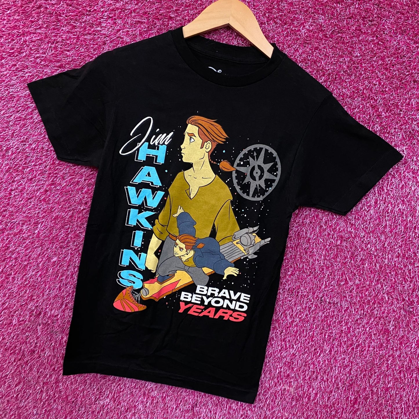 Disney Treasure Planet Jim Hawkins Brave Beyond Years T-Shirt XS