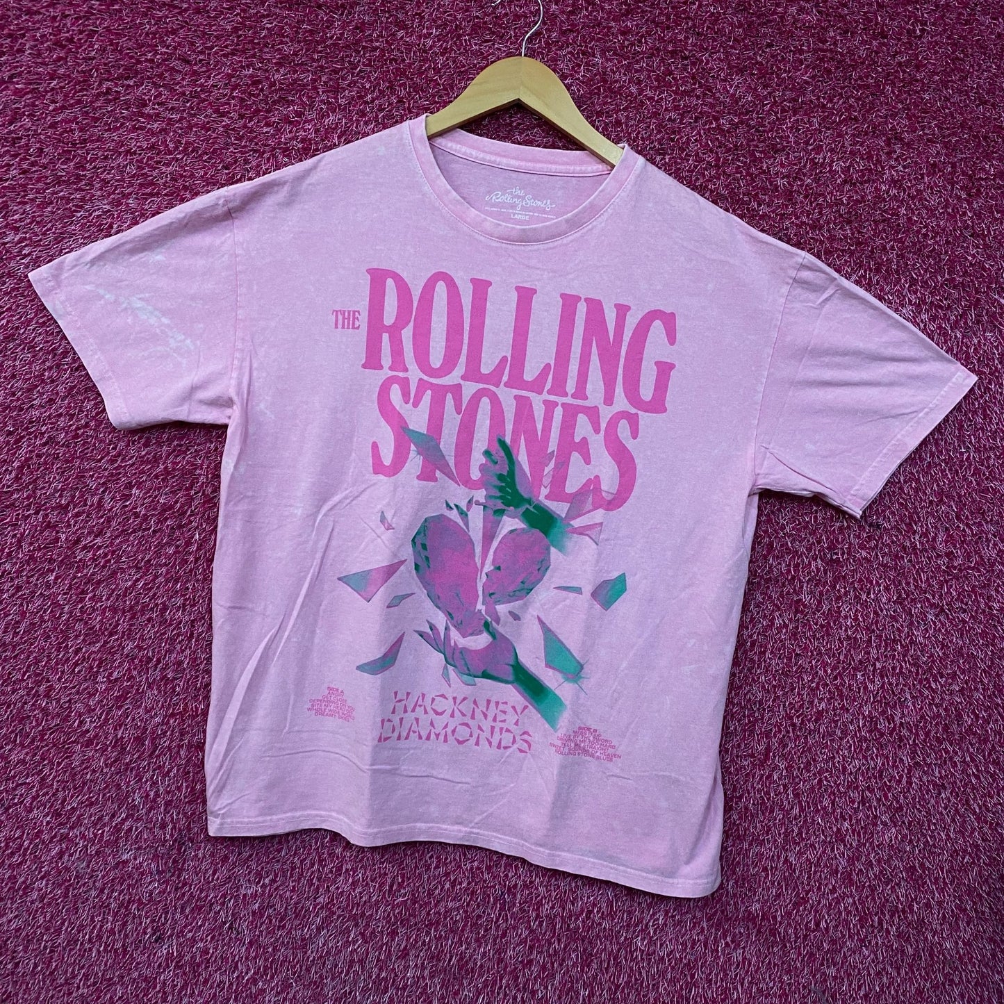 The Rolling Stones Hackney Diamonds Rock T-Shirt Large
