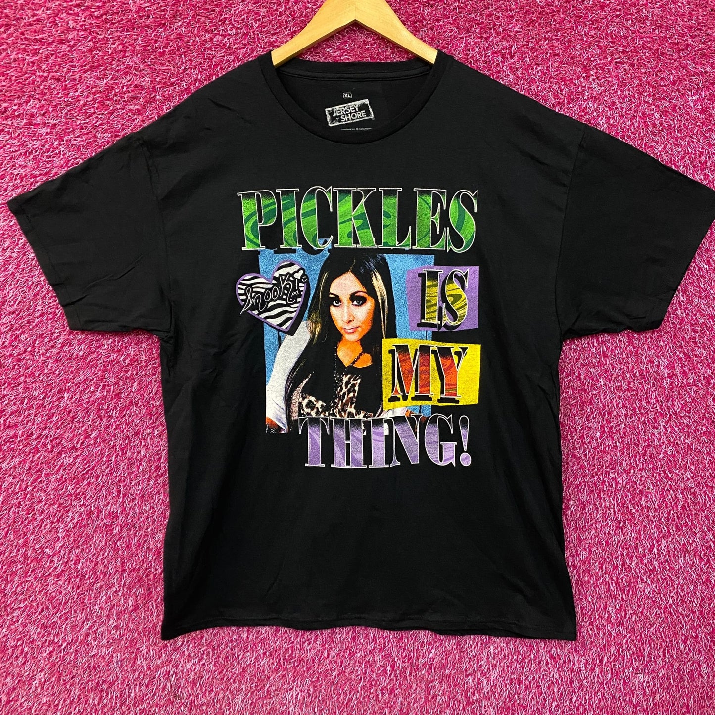 MTV Jersey Shore Snooki Pickles is My Thing T-Shirt XL