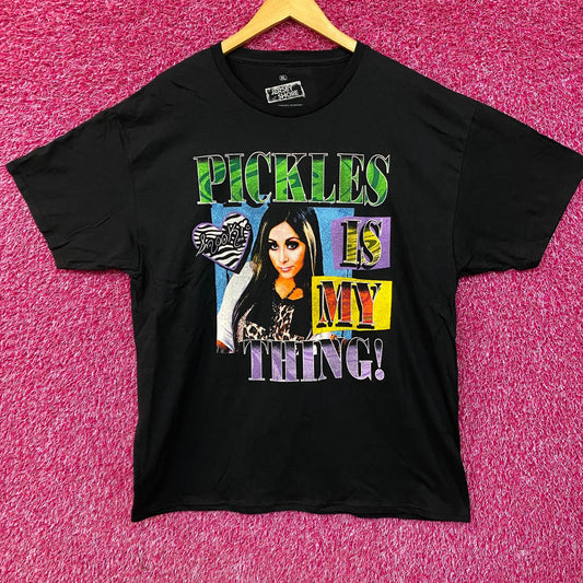 MTV Jersey Shore Snooki Pickles is My Thing T-Shirt XL