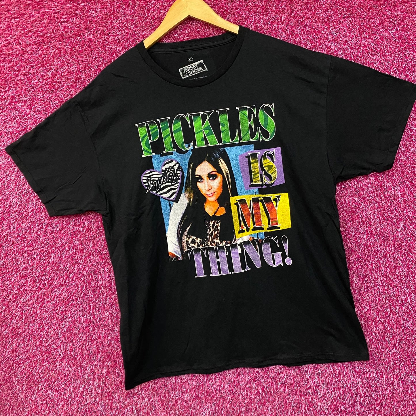 MTV Jersey Shore Snooki Pickles is My Thing T-Shirt XL