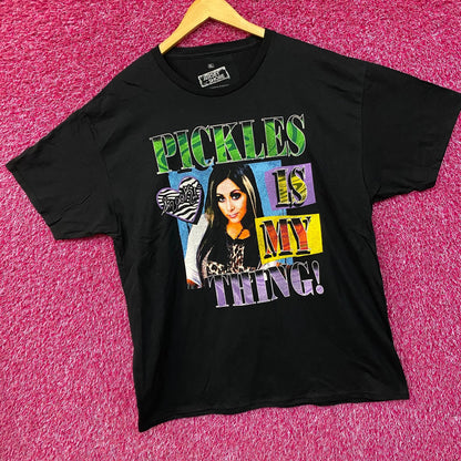 MTV Jersey Shore Snooki Pickles is My Thing T-Shirt XL