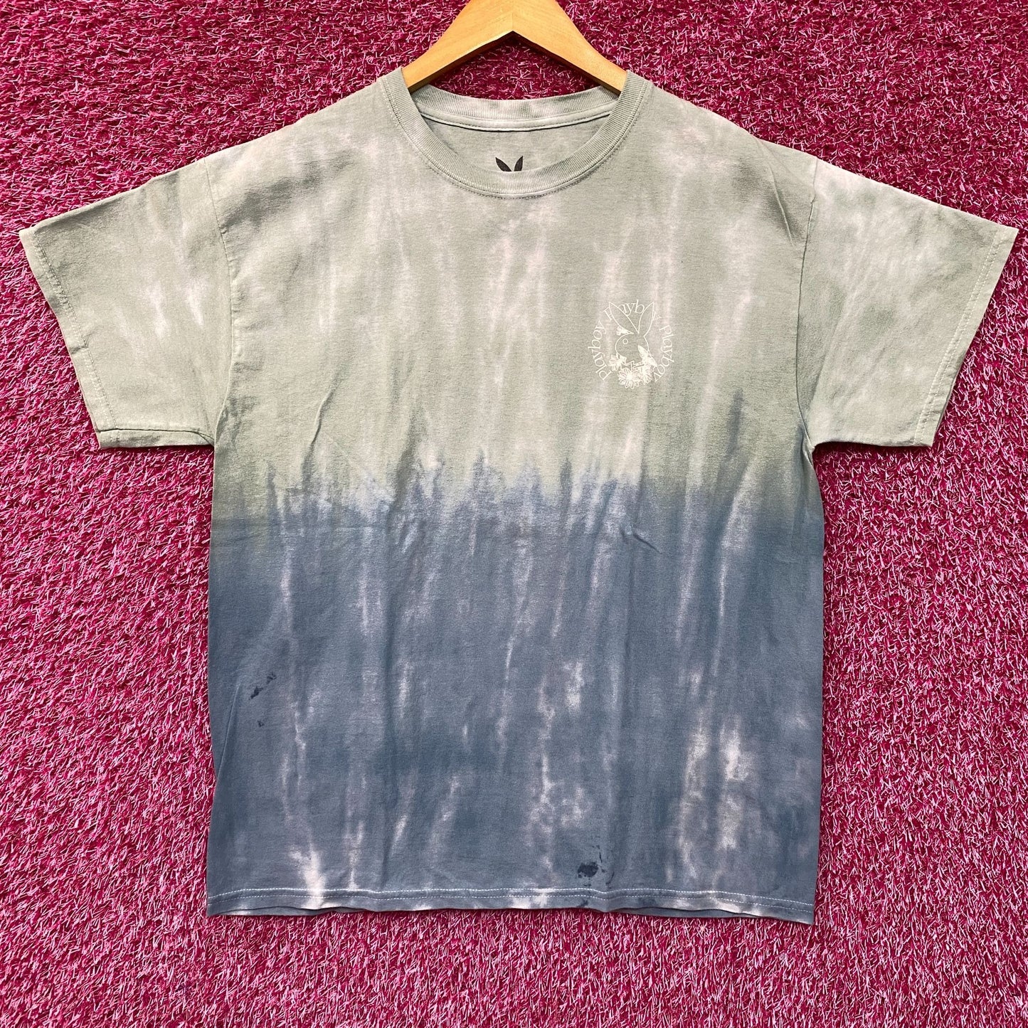 PlayBoy Vintage-Style Tie Dye T-Shirt Medium