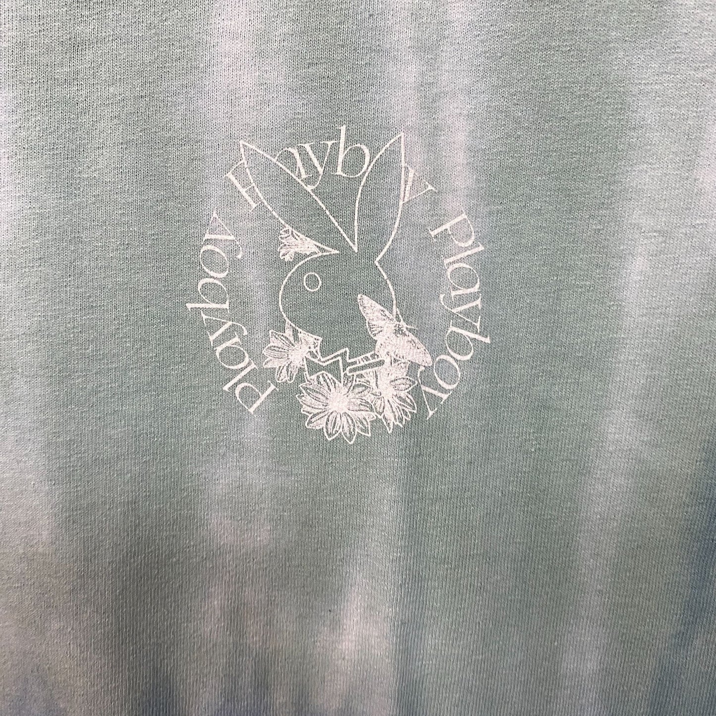 PlayBoy Vintage-Style Tie Dye T-Shirt Medium