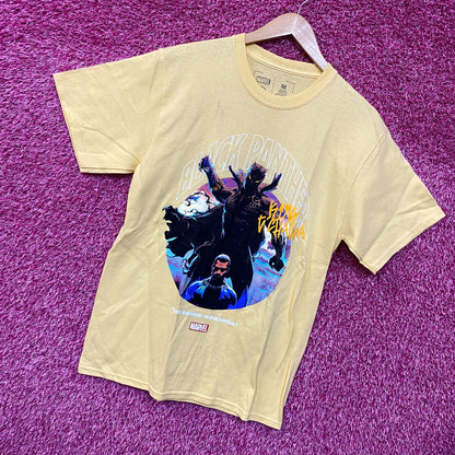 Black Panther x CVLA King T'Challa We Serve Wakanda Tshirt size medium
