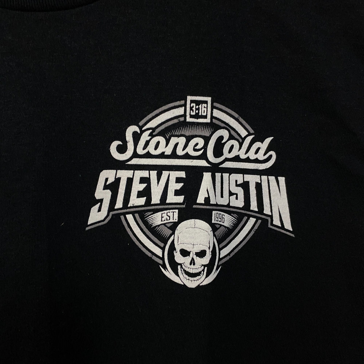 WWE "Stone Cold" Steve Austin 1997 Royal Rumble Winner Graphic T-Shirt Medium