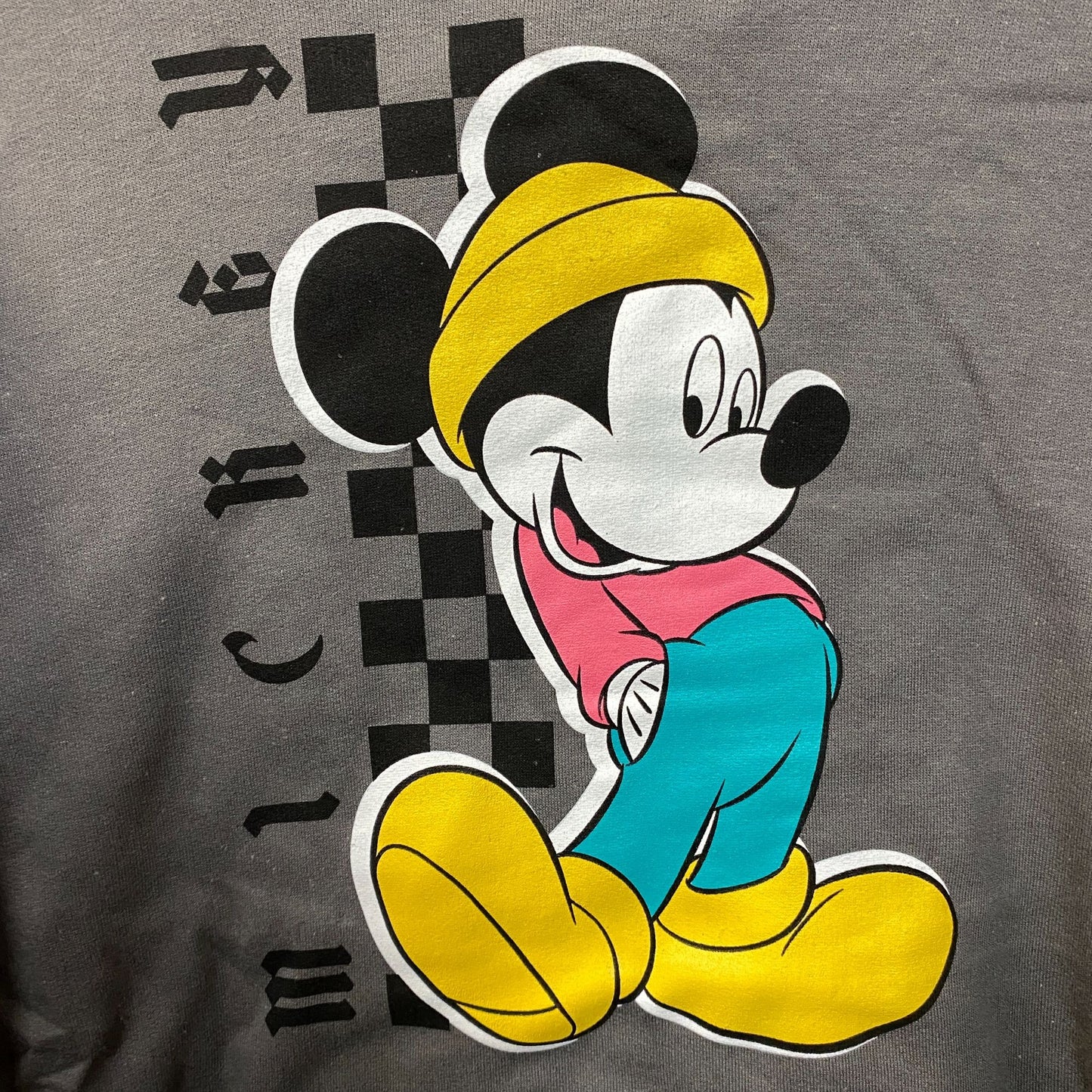 Disneys Mickey Mouse X Neff Streetwear hoodie size Large