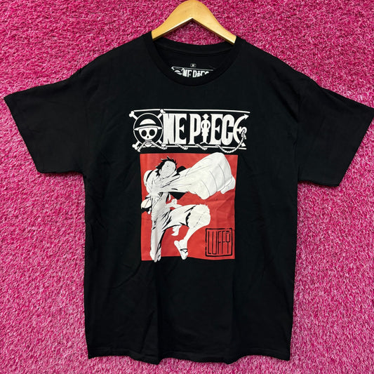 One Piece Luffy Gomu Gomu Punch tshirt size medium