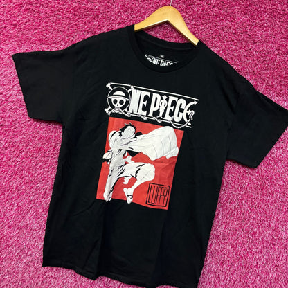 One Piece Luffy Gomu Gomu Punch tshirt size medium