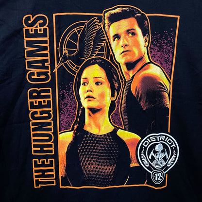 The Hunger Games Katniss & Peeta District 12 Graphic T-Shirt 2XL