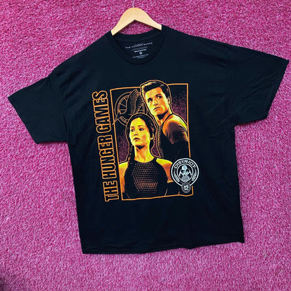 The Hunger Games Katniss & Peeta District 12 Graphic T-Shirt 2XL