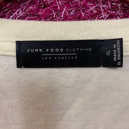 Junk Food Clothing Piccadilly Circus London Women's Vintage Style Tee XL