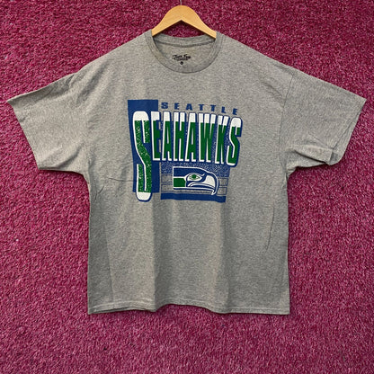 NFL Junk Food Seattle Seahawks Gray Tshirt Size XL