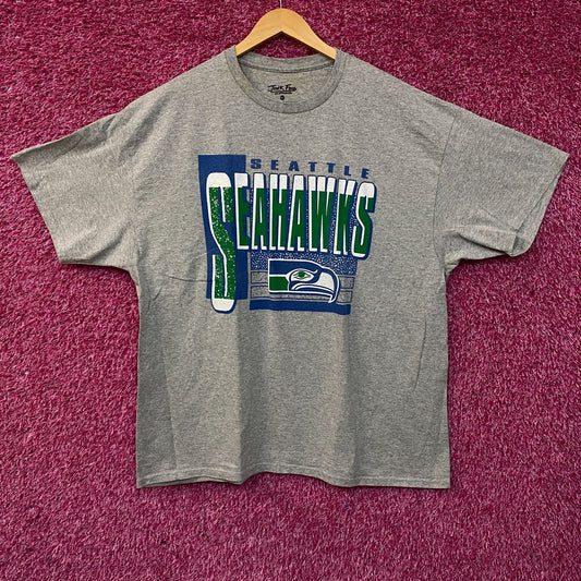 NFL Junk Food Seattle Seahawks Gray Tshirt Size XL