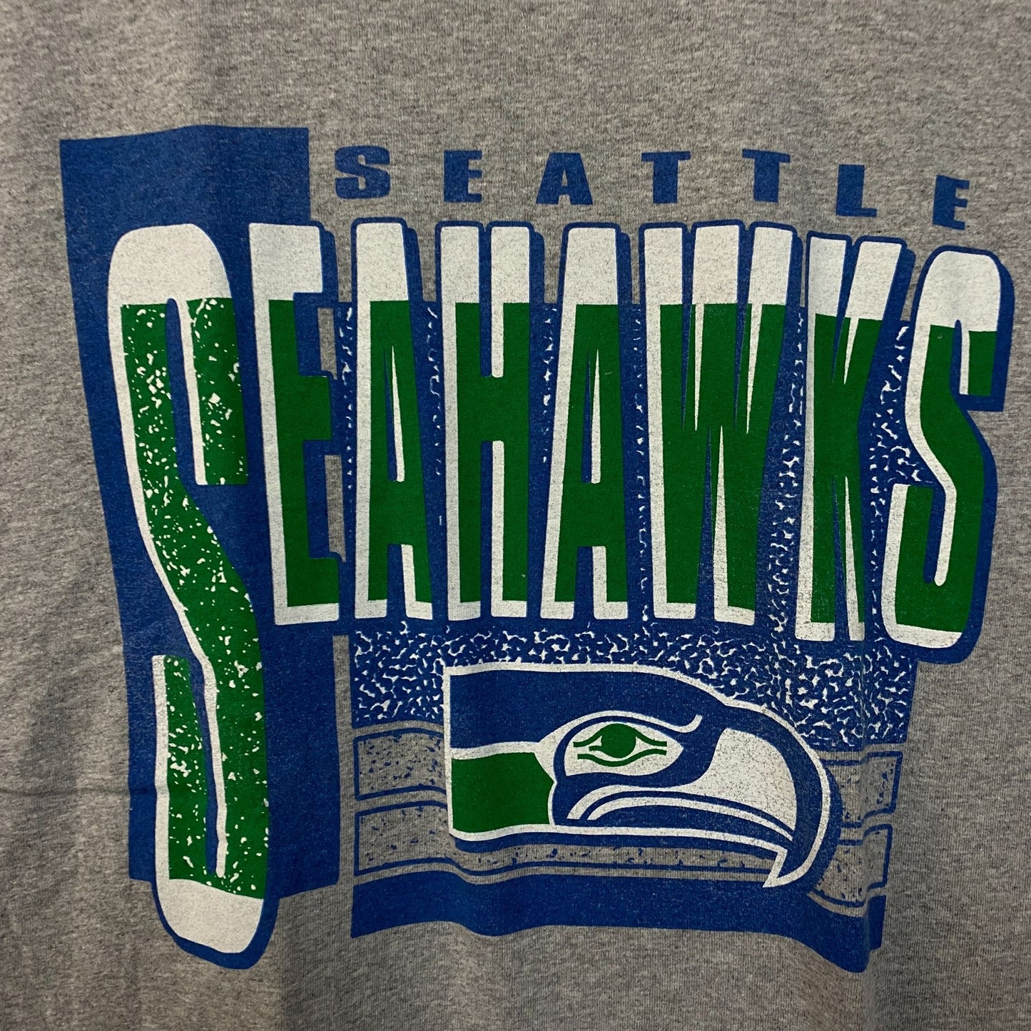NFL Junk Food Seattle Seahawks Gray Tshirt Size XL