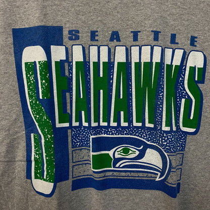 NFL Junk Food Seattle Seahawks Gray Tshirt Size XL