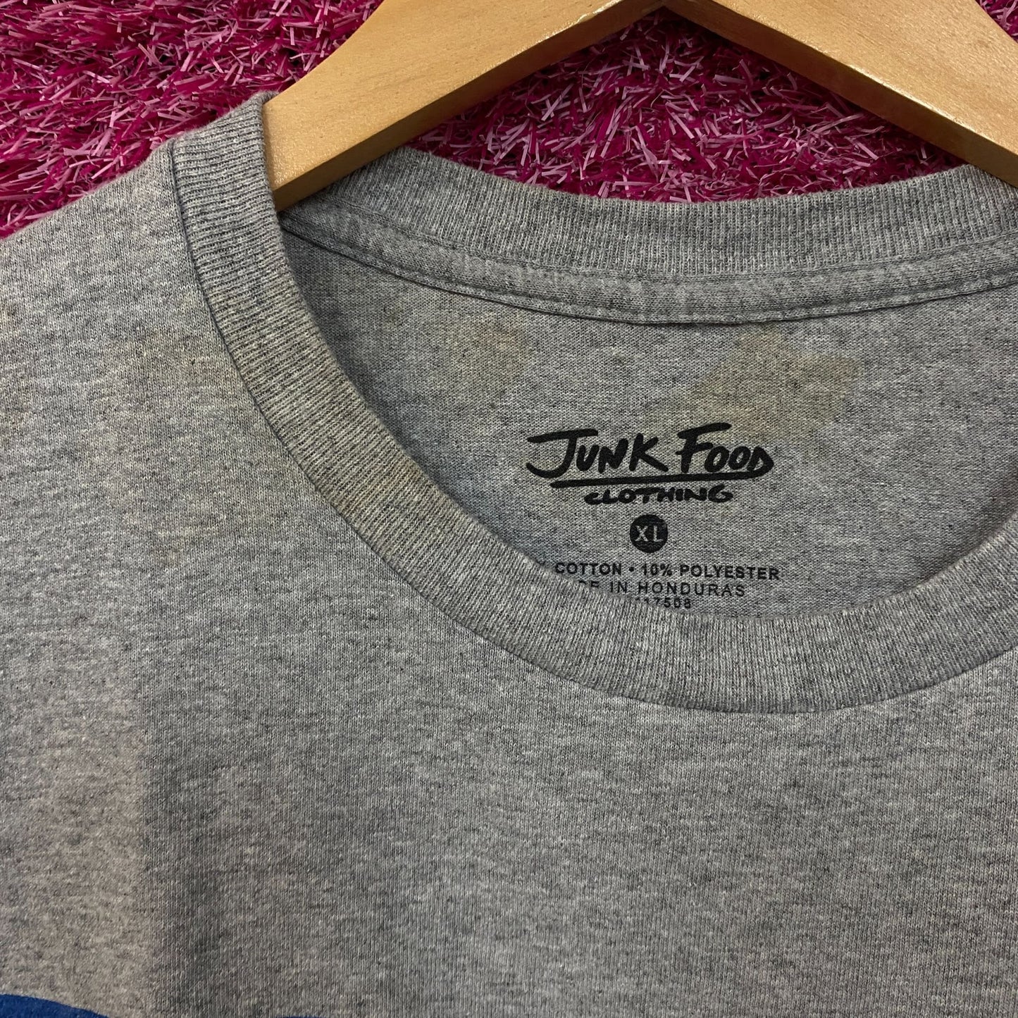 NFL Junk Food Seattle Seahawks Gray Tshirt Size XL