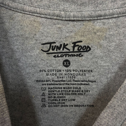 NFL Junk Food Seattle Seahawks Gray Tshirt Size XL