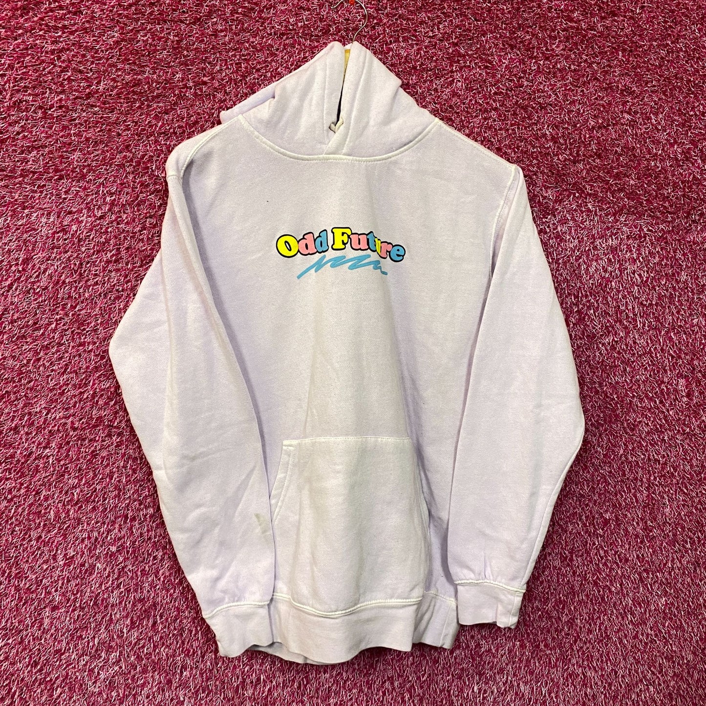Odd Future Spell-Out and Crayon Scribble Hip Hop Hoodie S