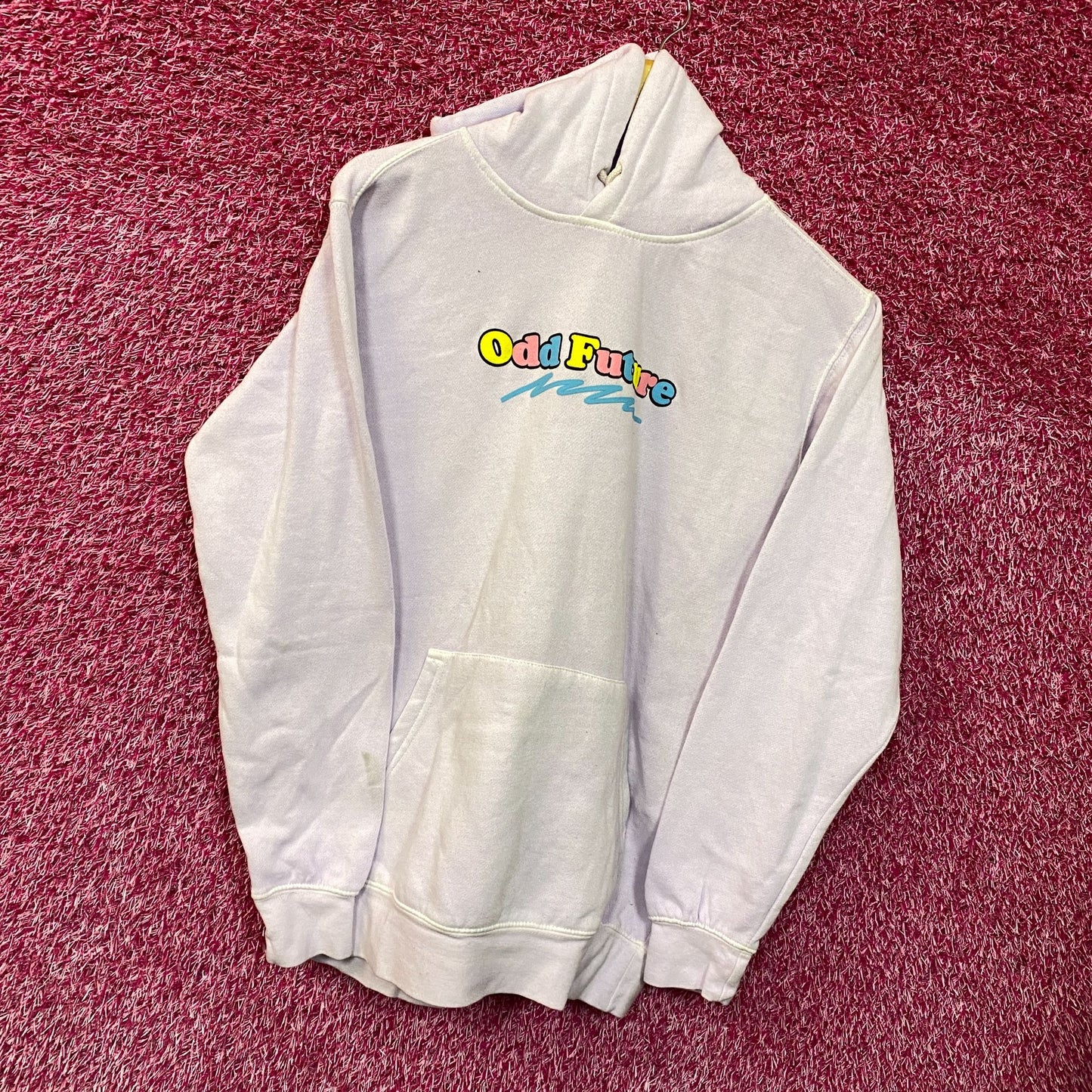 Odd Future Spell-Out and Crayon Scribble Hip Hop Hoodie S