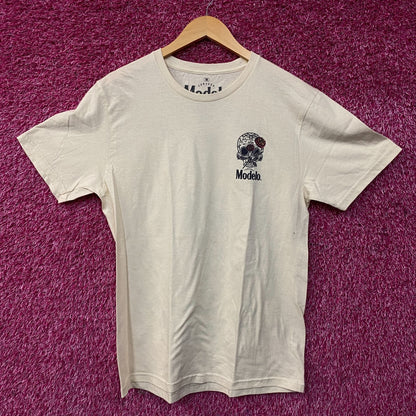 Modelo Viva La Tradicion Dia De Los Muertos Sugar Skull T-Shirt Medium