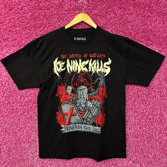 Ice Nine Kills Beneath the Soil rock Tshirt size large