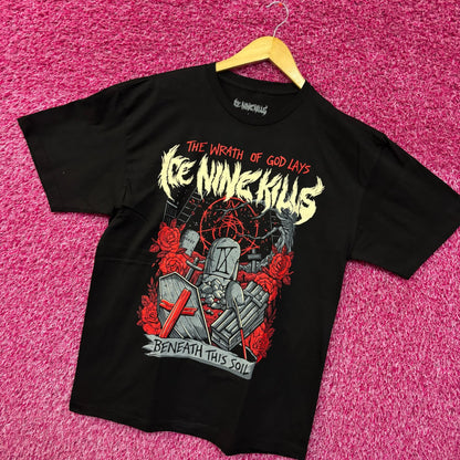 Ice Nine Kills Beneath the Soil rock Tshirt size large