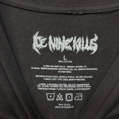 Ice Nine Kills Beneath the Soil rock Tshirt size large